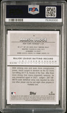 Load image into Gallery viewer, 2022 Topps Archives Snapshot Aaron Judge Yankees #9 PSA 9 Mint
