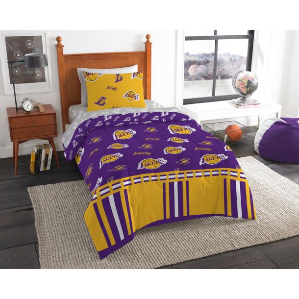 Los Angeles Lakers Rotary Bed In Bags - Assorted Size