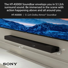 将图片加载到图库查看器，Sony HT-A5000 5.1.2ch Dolby Atmos Soundbar
