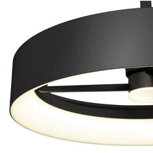 Load image into Gallery viewer, Artika Austin 23&quot; LED Chandelier Ceiling Fan Fandelier, Black
