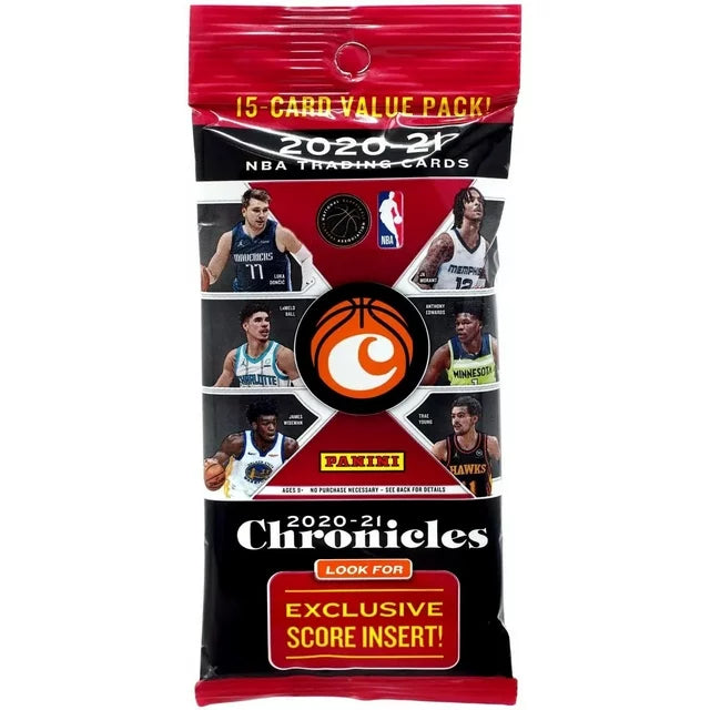 2021-22 Panini Chronicles Basketball Hanger Fat Pack