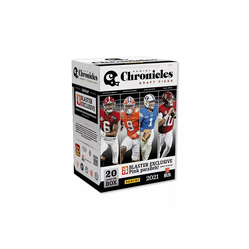 2021 Panini Chronicles Draft Picks NFL Football Blaster Box