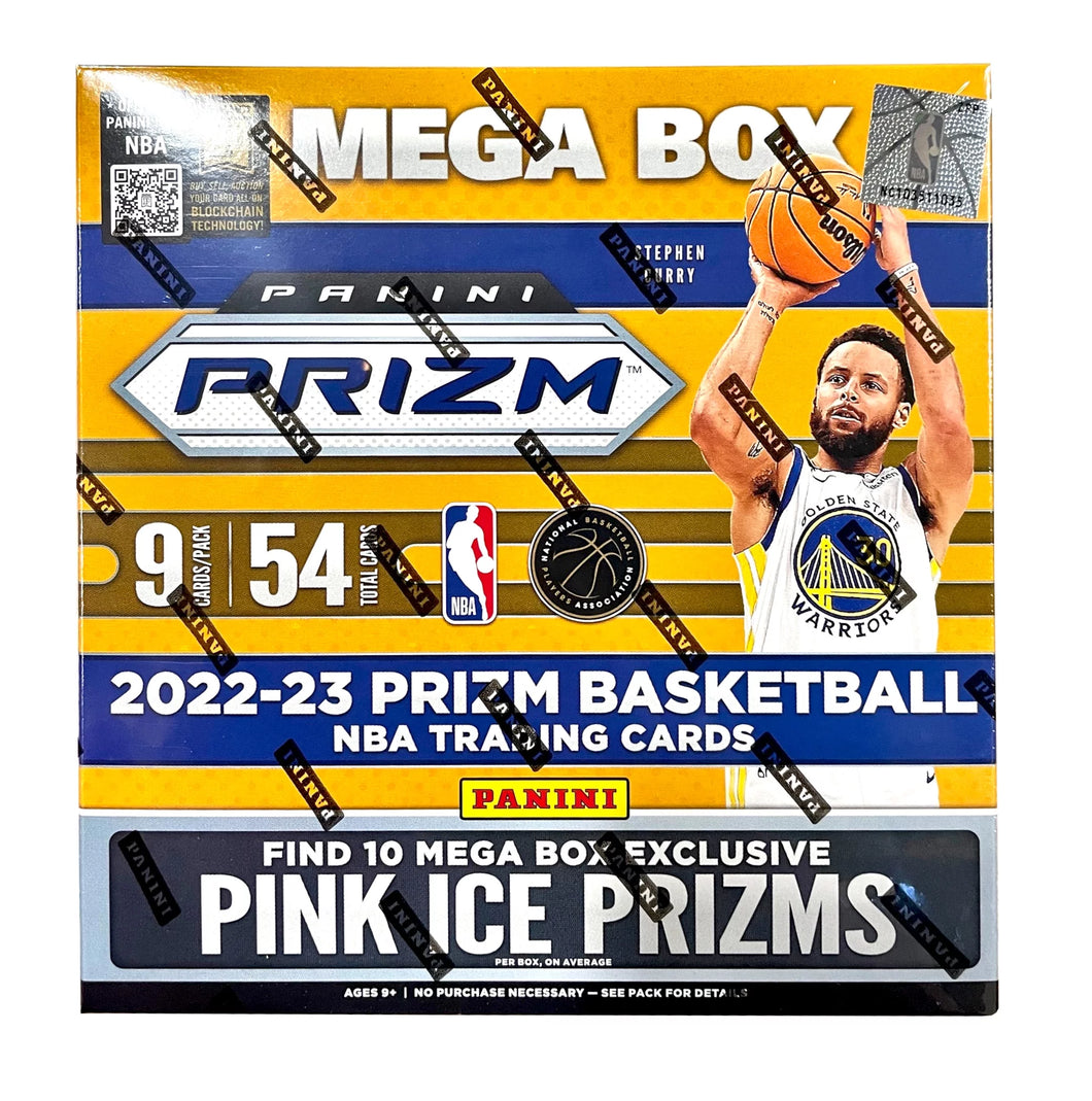 2022-23 Panini Prizm Basketball Trading Cards Mega Box