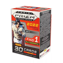 Load image into Gallery viewer, 2022 Panini Prizm Draft Pick Baseball Trading Cards Factory Sealed Blaster Box
