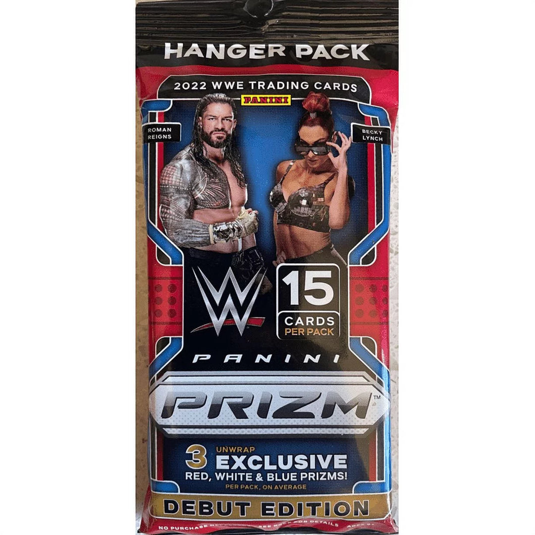 2022 Panini Prizm WWE Wrestling Traading Cards Hanger Pack