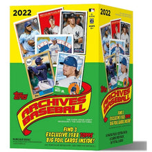 Load image into Gallery viewer, 2022 Topps Archives Baseball Trading Cards Blaster Box
