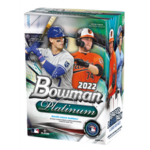 Load image into Gallery viewer, 2022 Bowman Platinum Baseball Trading Cards Blaster Box
