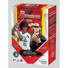 Load image into Gallery viewer, 2023 Topps Bowman MLB Baseball Trading Cards Blaster Box
