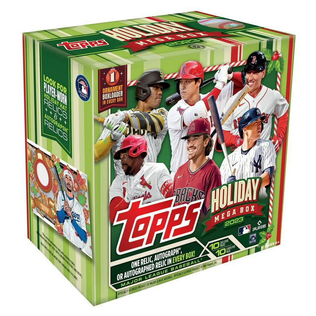 2023 Topps Holiday Baseball Trading Card Mega Box