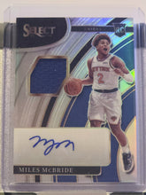Load image into Gallery viewer, 2021-22 Select Rookie Jersey Autographs #26 Miles McBride RC JERSEY AUTO 9/199
