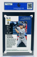 Load image into Gallery viewer, 2018 Panini Chronicles Aaron Judge #54 Blue /49 ISA 9 Mint
