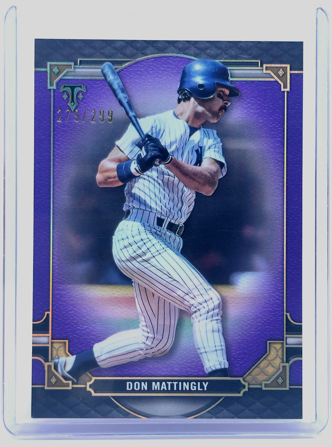 2021 Topps Triple Threads Don Mattingly /299 New York Yankees #88