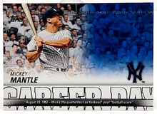 Load image into Gallery viewer, Mickey Mantle 2012 Topps Card CD-22 New York Yankees

