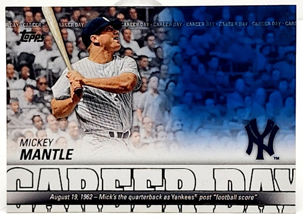 Mickey Mantle 2012 Topps Card CD-22 New York Yankees