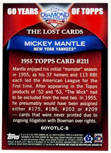 Load image into Gallery viewer, Mickey Mantle 2011 Topps #211 New York Yankees
