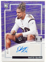 Load image into Gallery viewer, David Ojabo 2022 Impeccable Rookie Auto Autograph /49 #161 Ravens RC
