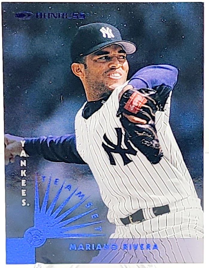 1997 Donruss Mariano Rivera Team Sets New York Yankees Parallel #128 HOF