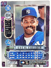 Load image into Gallery viewer, 1997 Fleer Metal Universe Baseball Card #116 Cecil Fielder, NY Yankees
