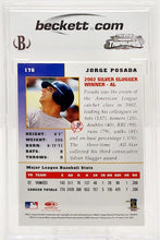 Load image into Gallery viewer, 2003 Donruss Champions Baseball #176 Jorge Posada BCCG 9 NM
