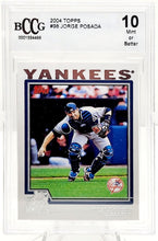 Load image into Gallery viewer, 2004 Topps Jorge Posada New York Yankees #45 BCCG GEM Mint 10
