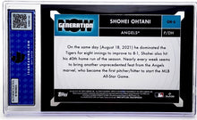 Load image into Gallery viewer, 2022 Topps Baseball #GN6 Shohei Ohtani Generations Now Foil ISA 9 MINT
