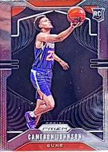 Load image into Gallery viewer, 2019-20 Cameron Johnson Panini Prizm Silver Rookie RC PSA 9 #257
