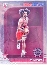 Load image into Gallery viewer, 2019-20 Panini NBA Hoops Coby White Rookie Card No. 204 PSA 10
