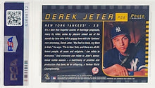 Load image into Gallery viewer, &#39;97 Topps Photo Gallery Baseball Insert Card Derek Jeter #PG6 PSA Mint 9
