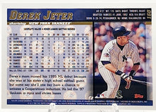 Load image into Gallery viewer, DEREK JETER 1997 Topps Baseball Card #160 New York Yankees
