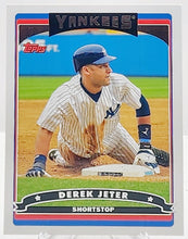 Load image into Gallery viewer, 2006 Topps MLB - DEREK JETER #NYY2 New York Yankees Baseball Card
