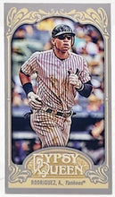 Load image into Gallery viewer, 2012 Topps Gypsy Queen Mini # 68 Alex Rodriguez New York Yankees
