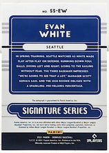Load image into Gallery viewer, 2021 Panini Donruss Signature Series EVAN WHITE #SS-EW Seattle Mariners
