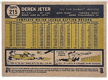 Load image into Gallery viewer, 2010 Topps Heritage Derek Jeter card #215 New York Yankees
