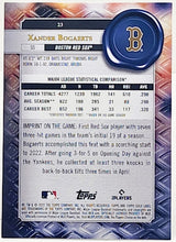 Load image into Gallery viewer, 2022 Topps Gold Label Class 1 Blue #23 XANDER BOGAERTS RED SOX  87/150
