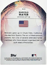 Load image into Gallery viewer, 2022 Bowman&#39;s Best Global Impact - MARCELO MAYER - Boston Red Sox (Die-Cut) GI-5
