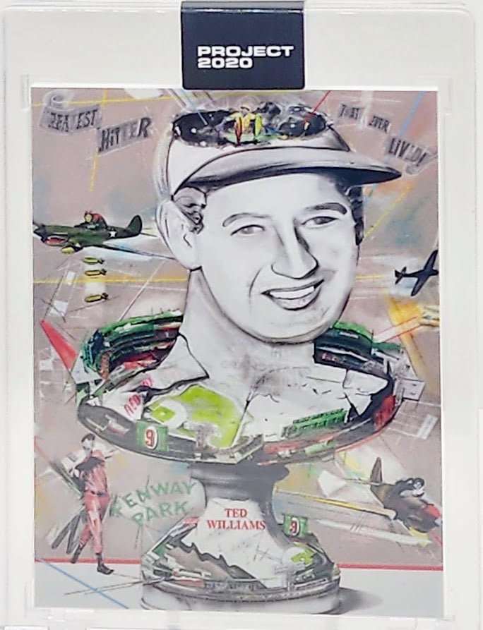 Topps Project 2020 Ted Williams by Andrew Thiele #158 Red Sox
