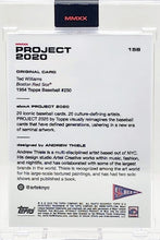 Load image into Gallery viewer, Topps Project 2020 Ted Williams by Andrew Thiele #158 Red Sox
