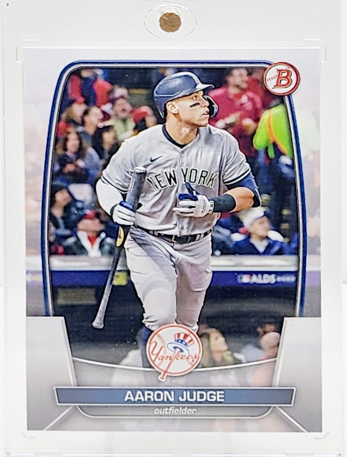 2023 Bowman Base #59 Aaron Judge - New York Yankees