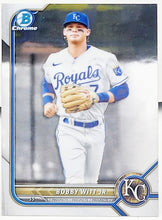 Load image into Gallery viewer, 2022 Bowman Chrome Prospects BCP-146 Bobby Witt Jr. KC Royals
