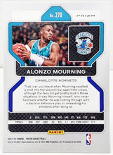 Load image into Gallery viewer, 2021-2022 Panini Prizm Pulsar Alonzo Mourning #270 Charlotte Hornets
