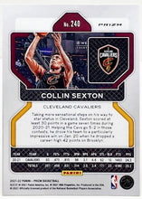 Load image into Gallery viewer, 2021-2022 Panini Prizm Pulsar Collin Sexton #240 Cleveland Cavaliers
