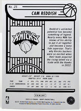 Load image into Gallery viewer, CAM REDDISH 2022-23 Panini NBA Hoops Purple #25
