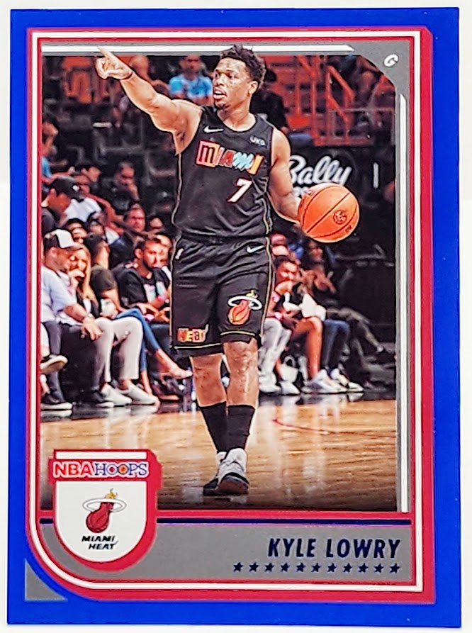 Kyle Lowry 2022-23 Panini NBA Hoops #97 Blue SP Miami Heat