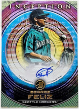 Load image into Gallery viewer, 2022 Bowman Inception #PA-GF George Feliz Auto #/399 RC Rookie SEATTLE MARINERS
