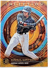 Load image into Gallery viewer, 2022 Bowman Inception #16 Orange Kahlil Watson RC 20/25 MARLINS

