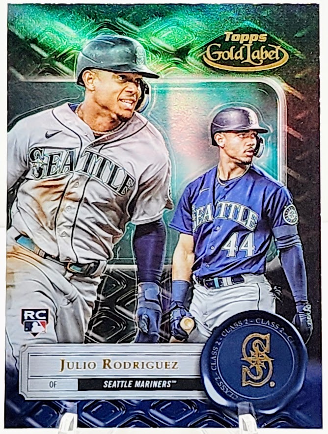 2022 Topps Gold Label #4 Julio Rodriguez RC Rookie Mariners