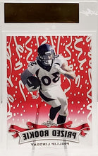 Load image into Gallery viewer, Phillip Lindsay 2018 Leaf Metal Prized Rookies Prismatic Clear RED #1/1
