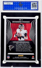 Load image into Gallery viewer, 2022 Panini Illusions Desmond Ridder #3 Rookie RC Atlanta Falcons ISA 10 GEM Mint
