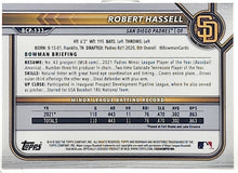 Load image into Gallery viewer, 2022 Bowman Chrome Sapphire Robert Hassell #BCP-133
