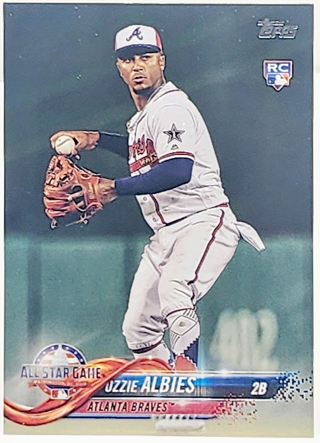 2018 Topps Update Ozzie Albies #US162 ASG Rookie Atlanta Braves RC